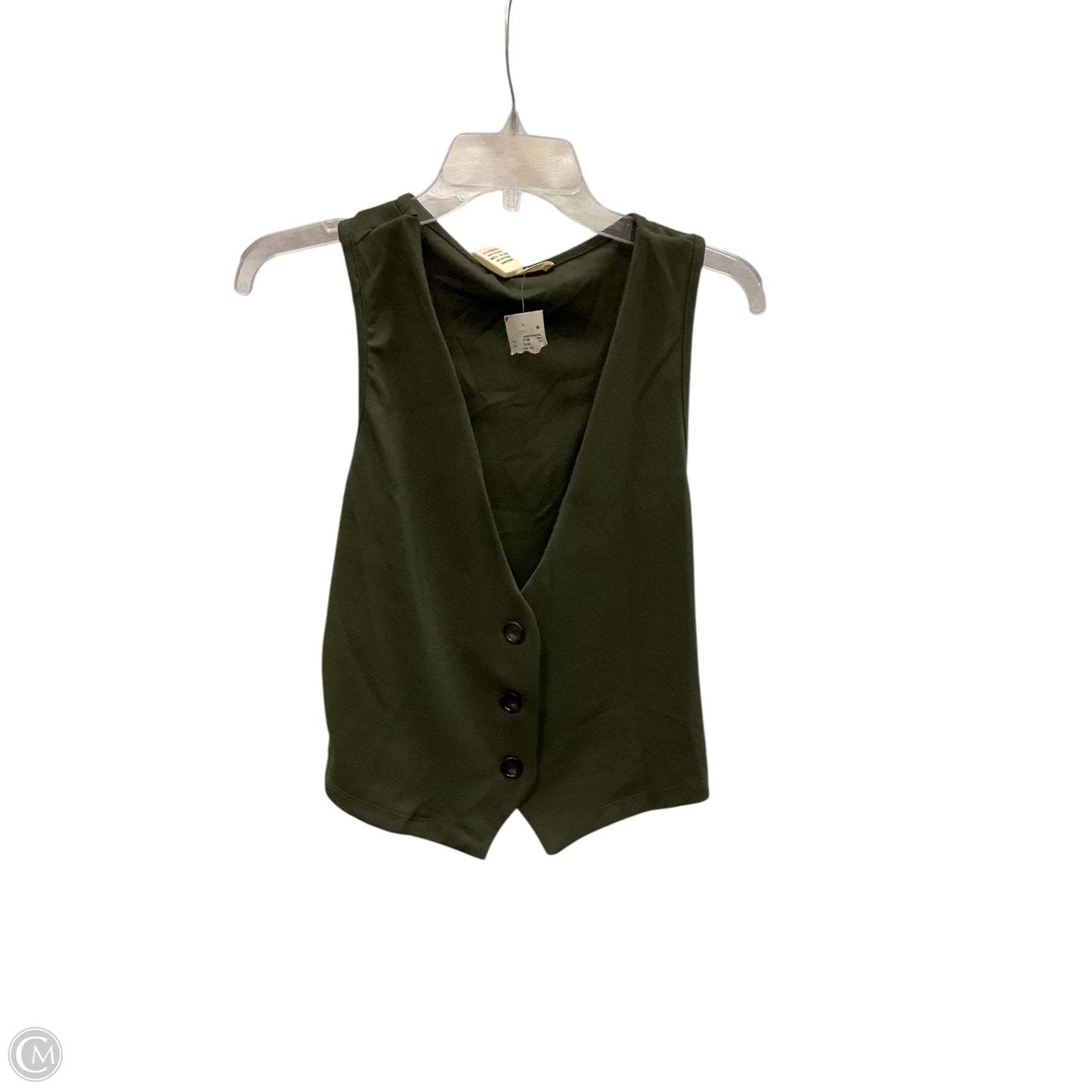 Vest Other By Cme In Green, Size: M