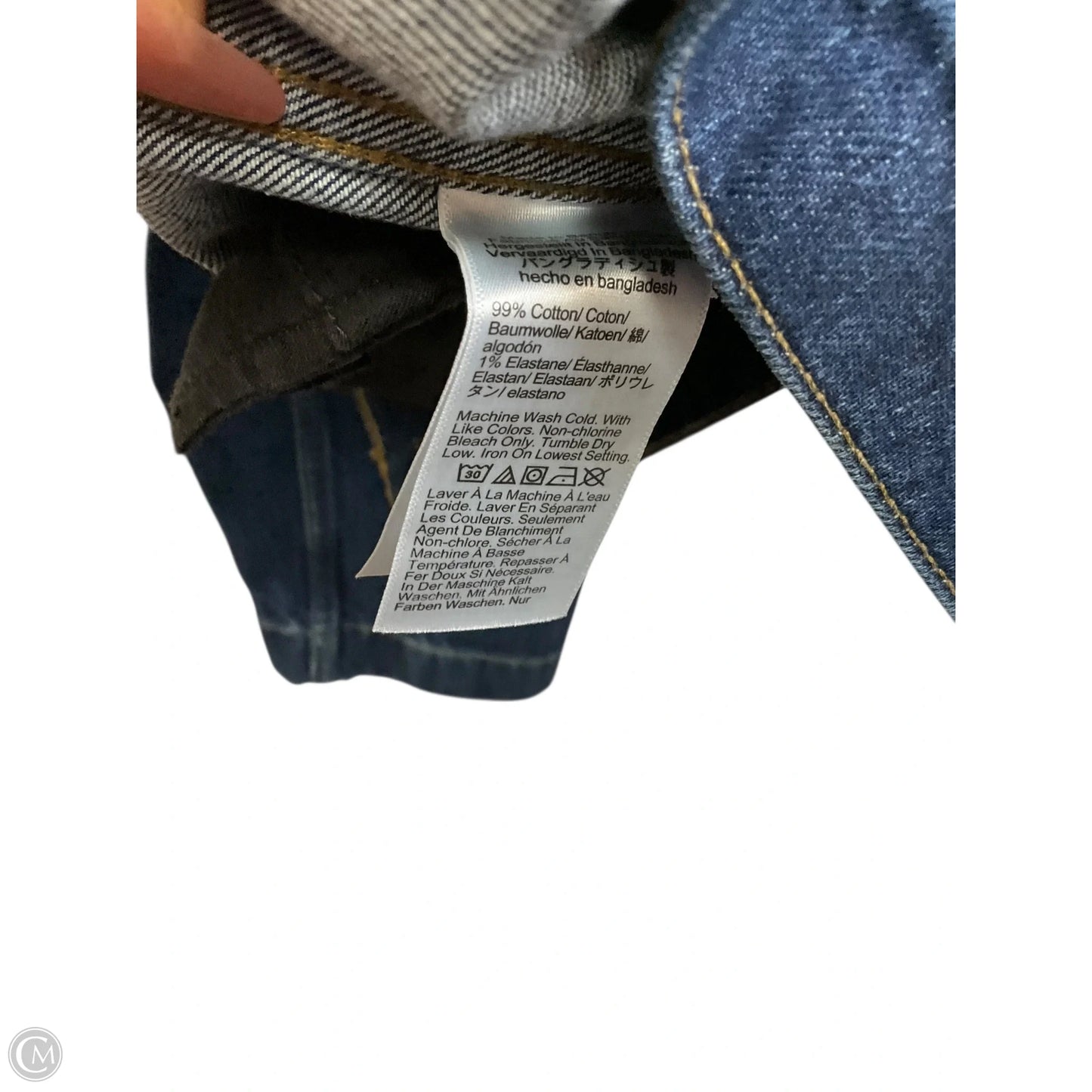 Jacket Denim By J. Crew In Blue Denim, Size: 10