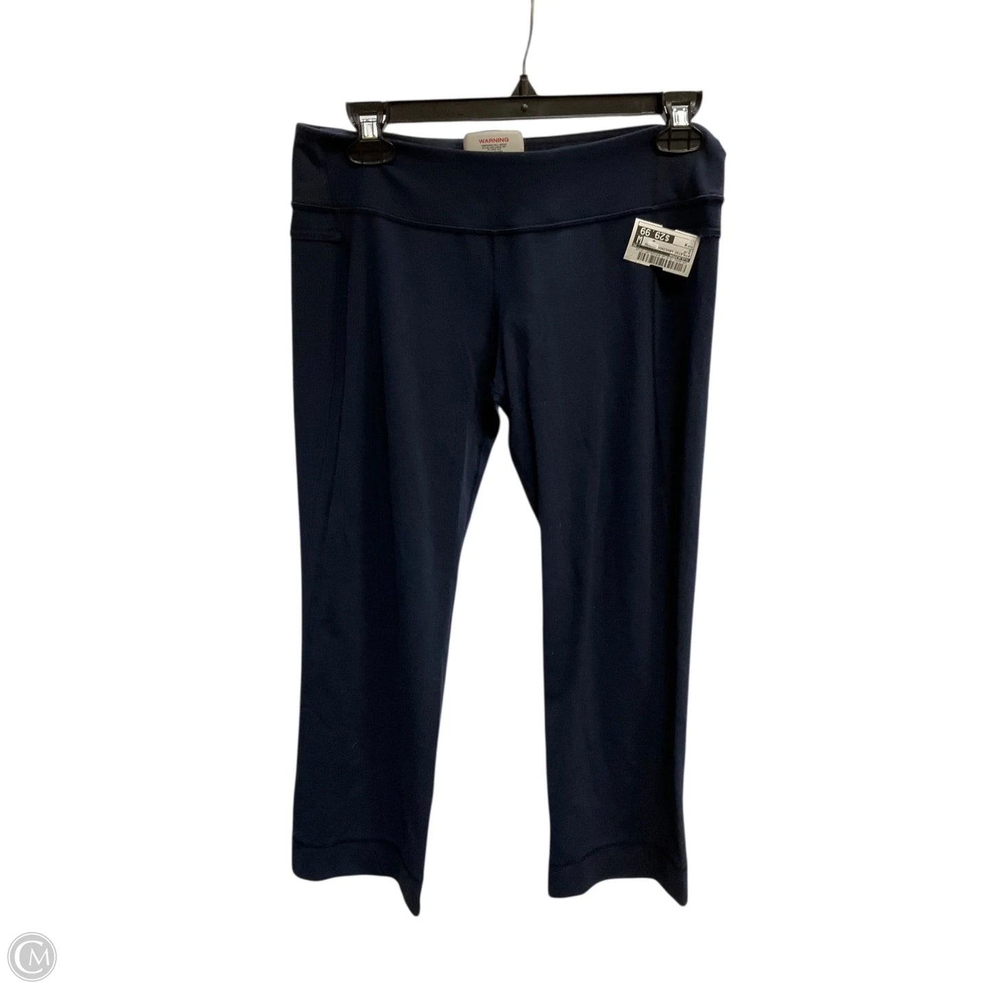 Athletic Leggings Capris By Lululemon In Blue, Size: M