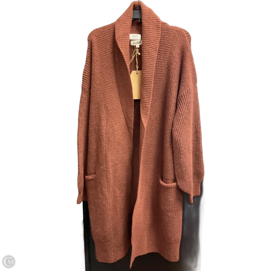 Cardigan By Listicle In Brown, Size: L