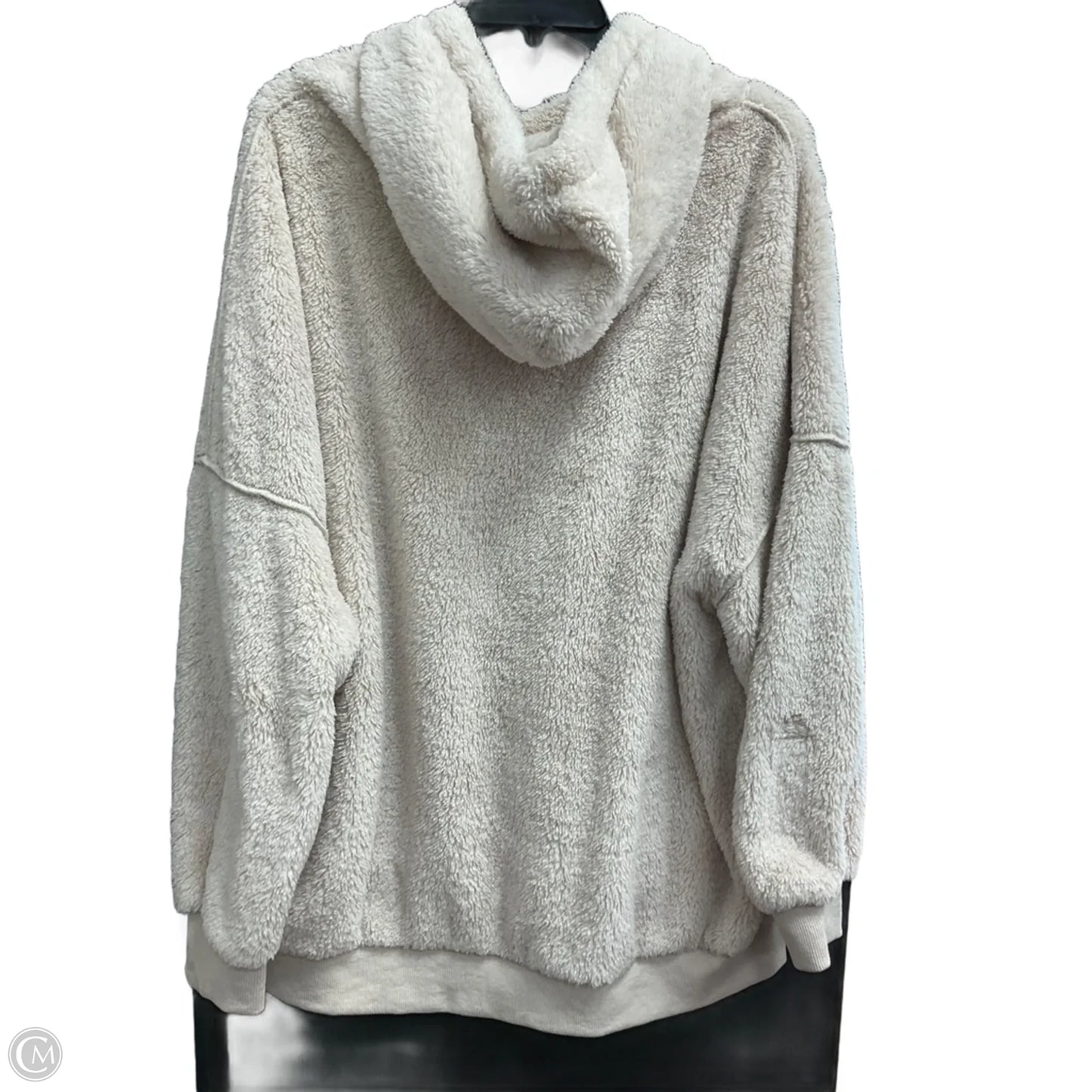 Sweatshirt Hoodie By Wishlist In Cream, Size: M