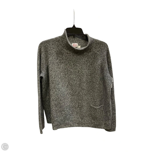 Top Long Sleeve By Bryn Walker In Grey, Size: M