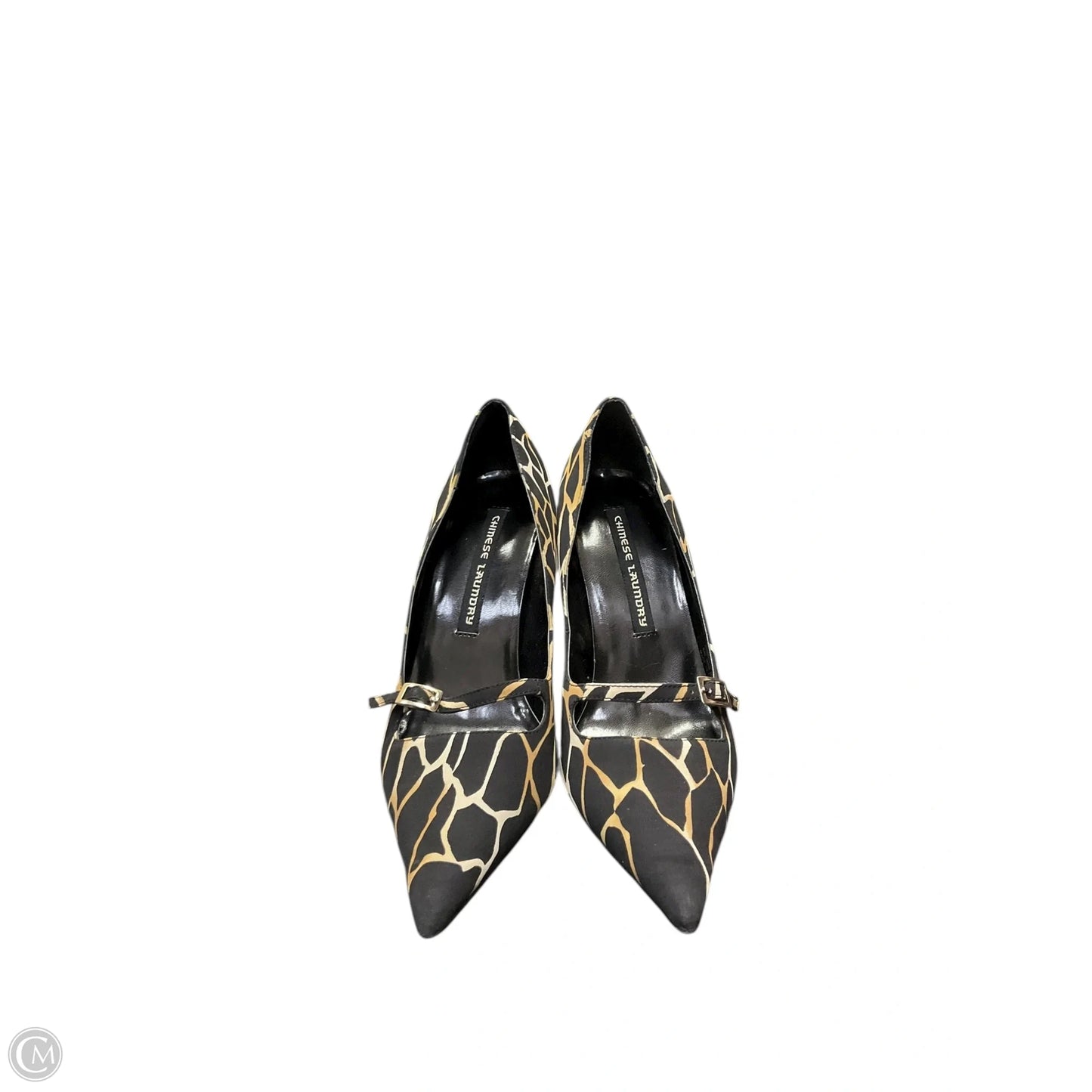 Shoes Heels Kitten By Chinese Laundry In Animal Print, Size: 7.5