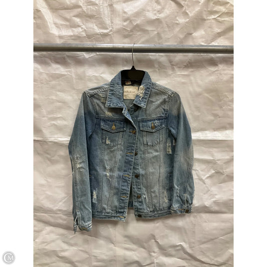 Jacket Denim By Altard State In Blue Denim, Size: Xs