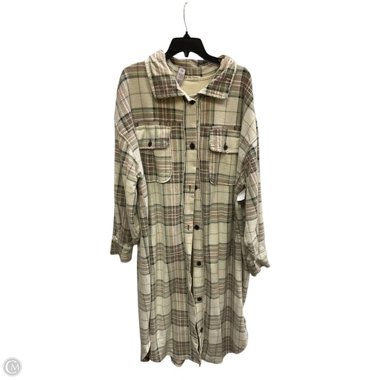 Coat Trench Coat By Universal Standard In Pink, Size: Xs