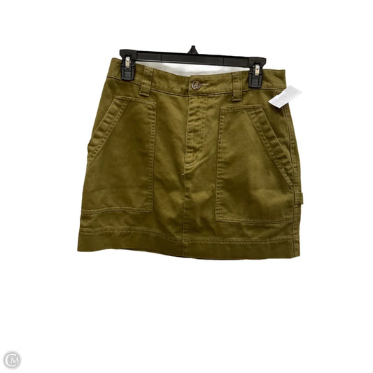 Skirt Mini & Short By Old Navy In Green, Size: 4