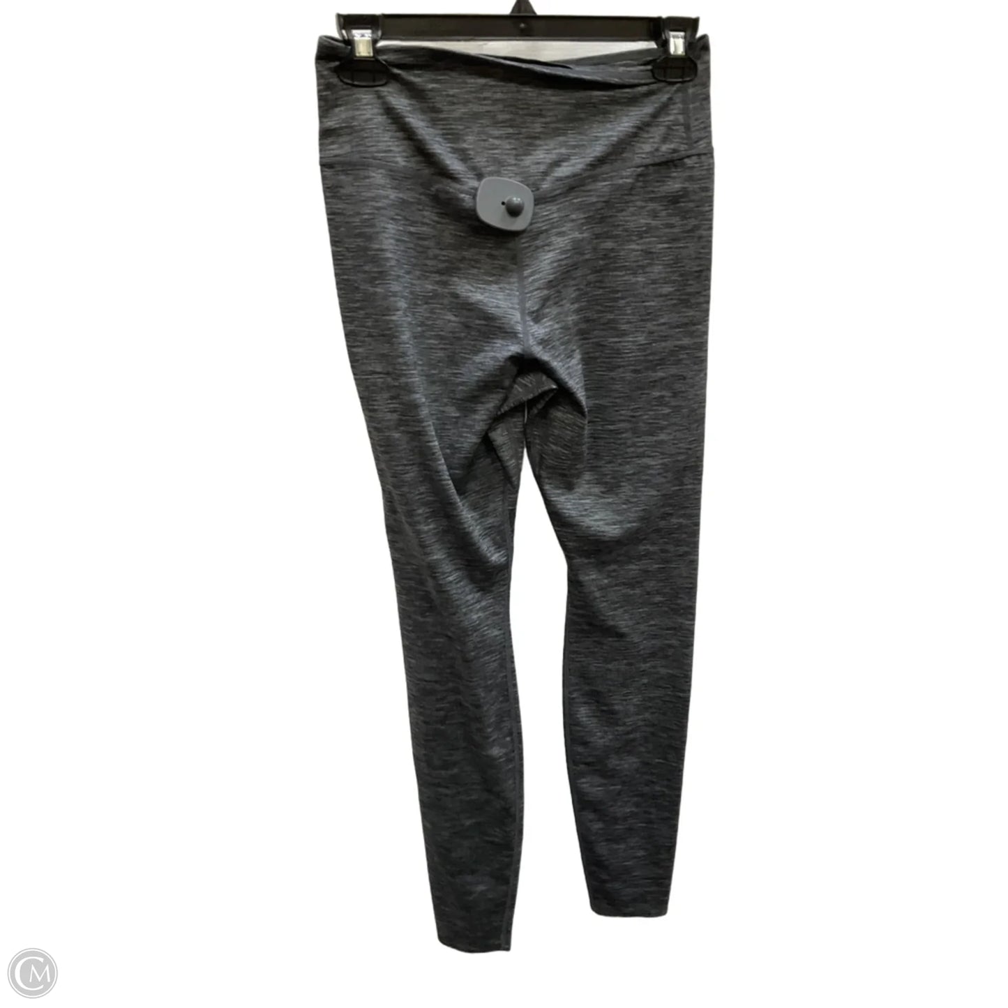 Athletic Leggings By Nike Apparel In Grey, Size: M
