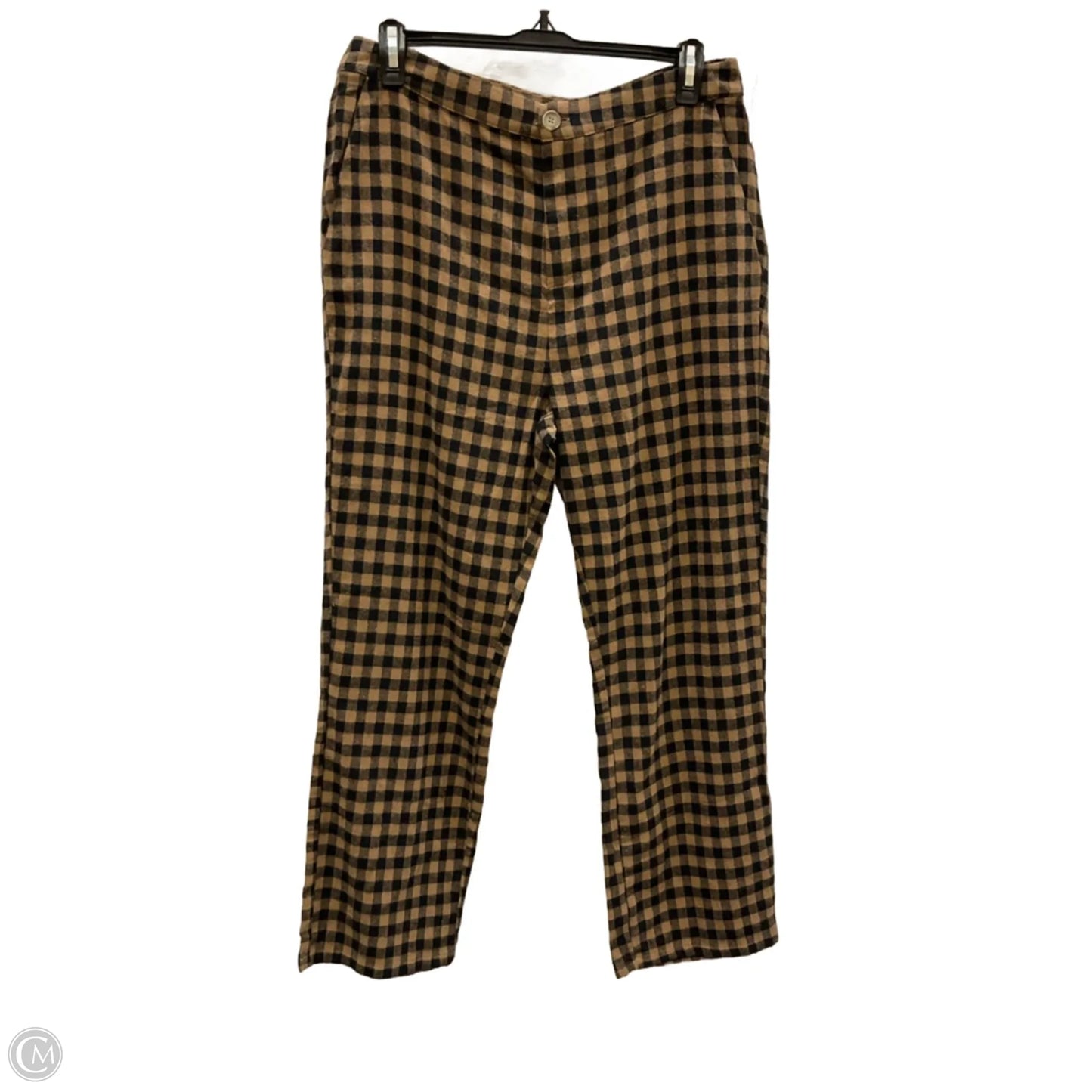 Pants Dress By 12th Tribe In Checkered Pattern, Size: M