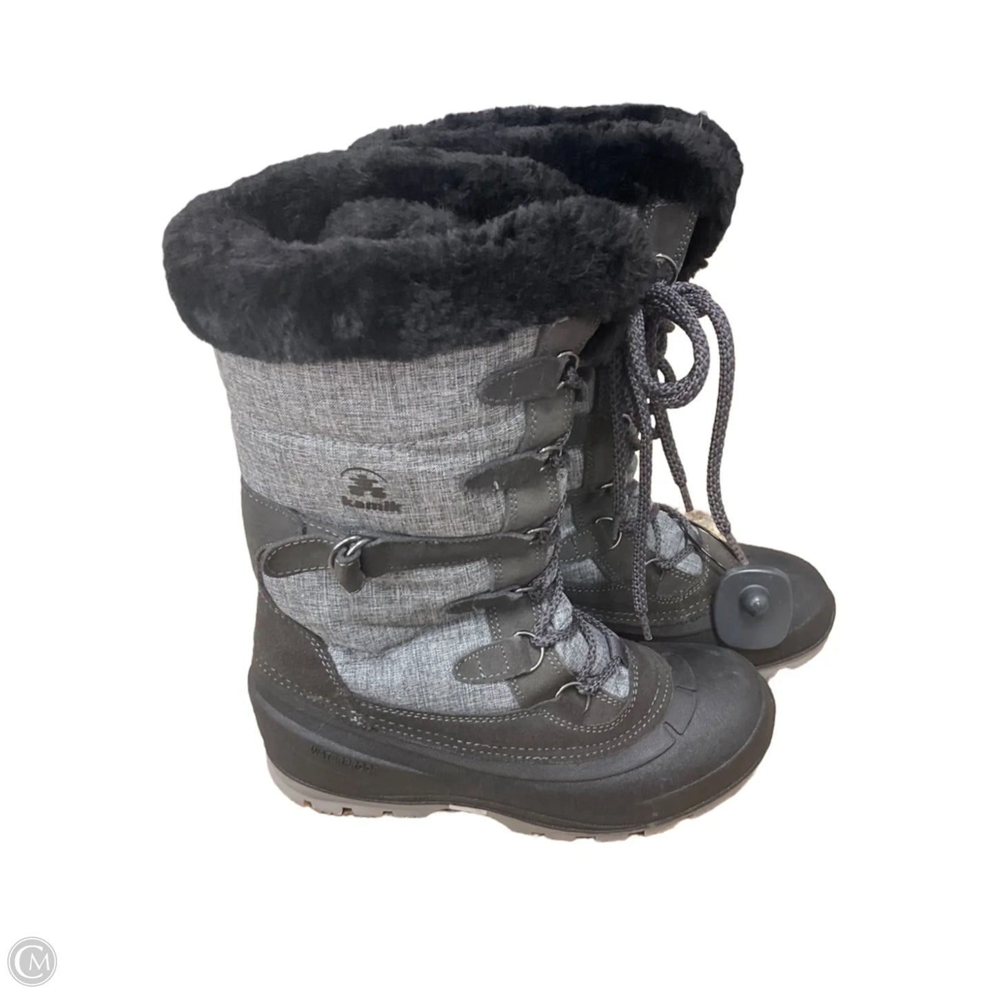 Boots Snow By Kamik In Grey, Size: 8