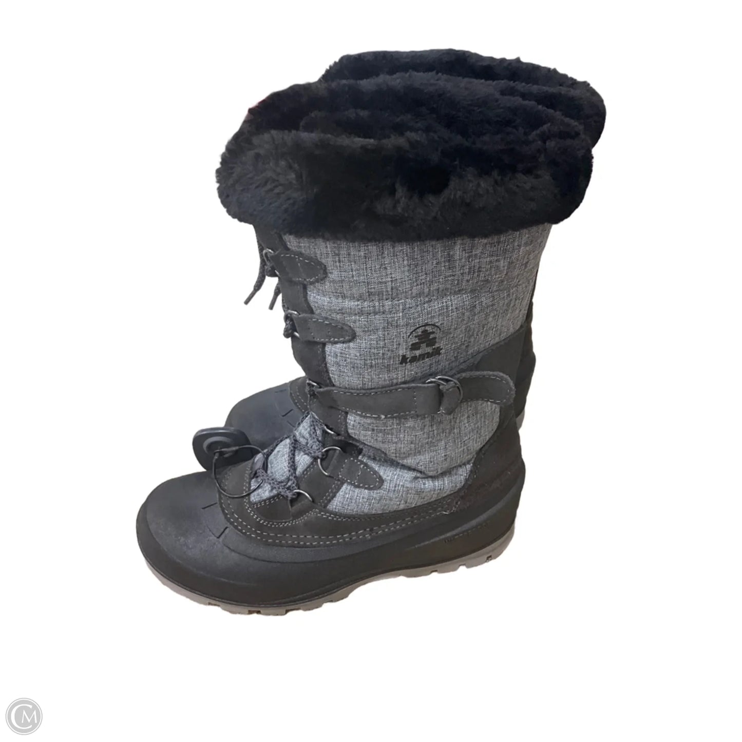 Boots Snow By Kamik In Grey, Size: 8