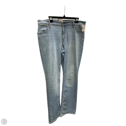 Jeans Boot Cut By Old Navy In Blue Denim, Size: 14