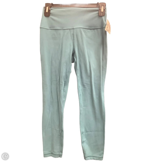 Athletic Leggings By Athleta In Teal, Size: M