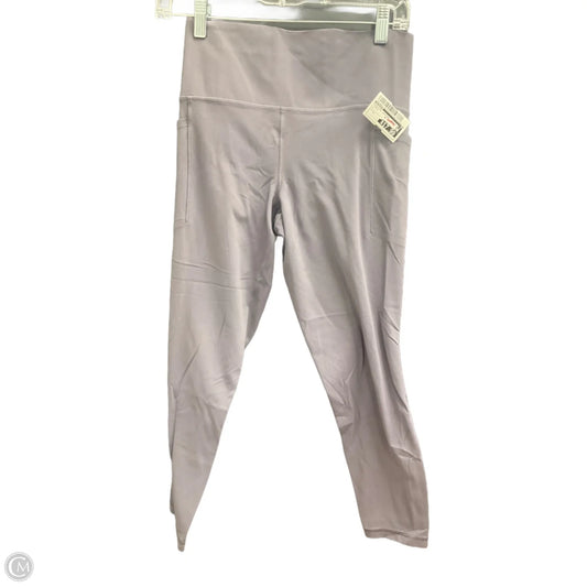 Athletic Leggings Capris By Athleta In Purple, Size: M