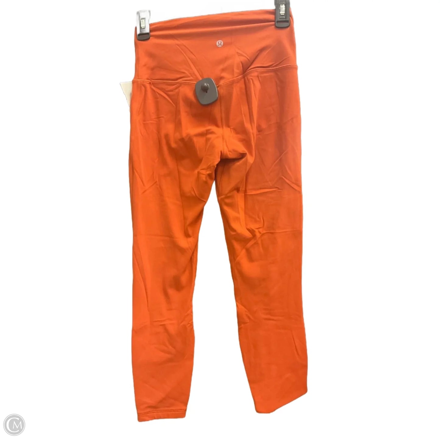 Athletic Leggings By Lululemon In Orange, Size: 6