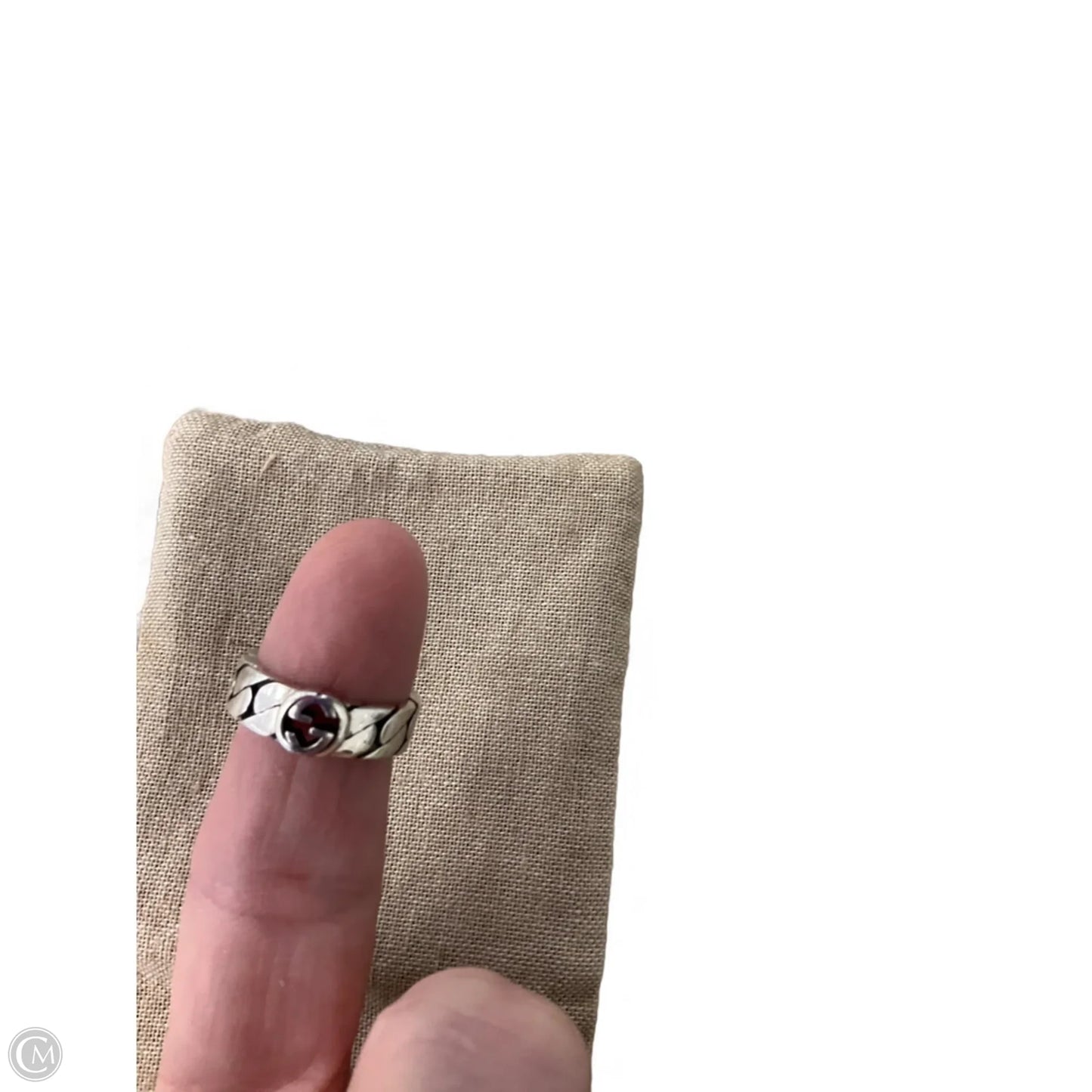 Ring Luxury Designer By Gucci, Size: 7.5