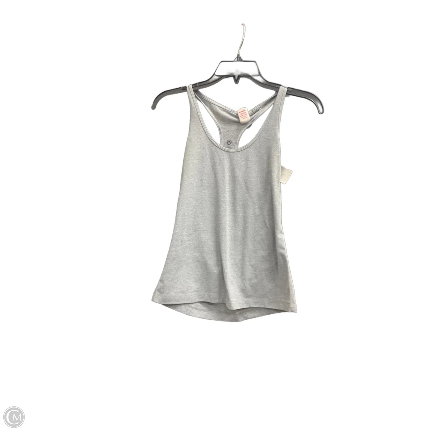 Athletic Tank Top By Lululemon In Grey, Size: 8