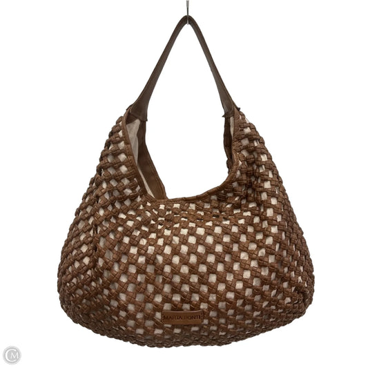 Handbag Leather By Cmc, Size: Large