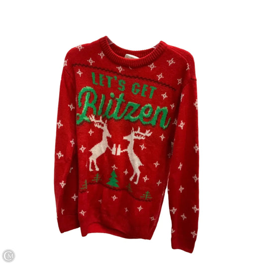 Sweater By Cme In Red, Size: S