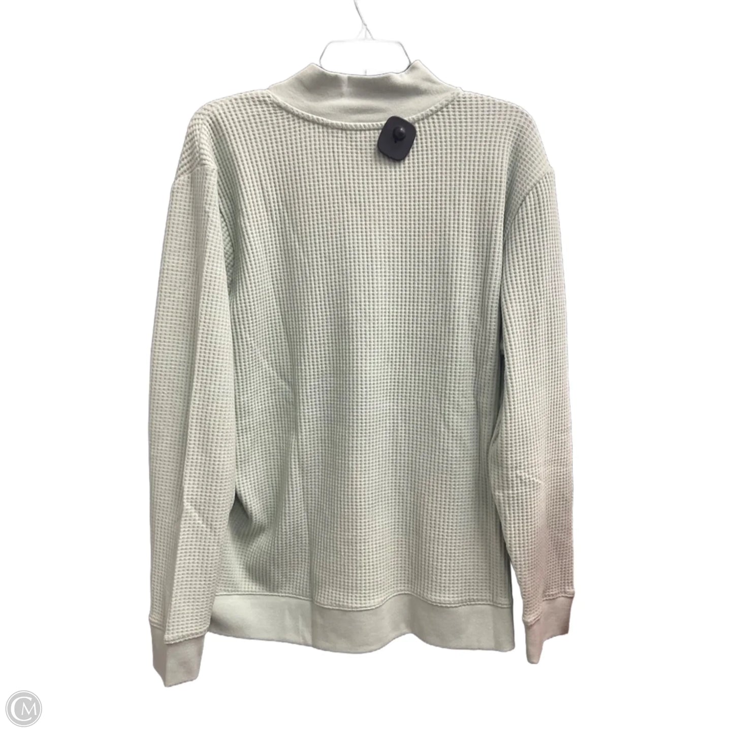 Top Long Sleeve By Lands End In Green, Size: Xl