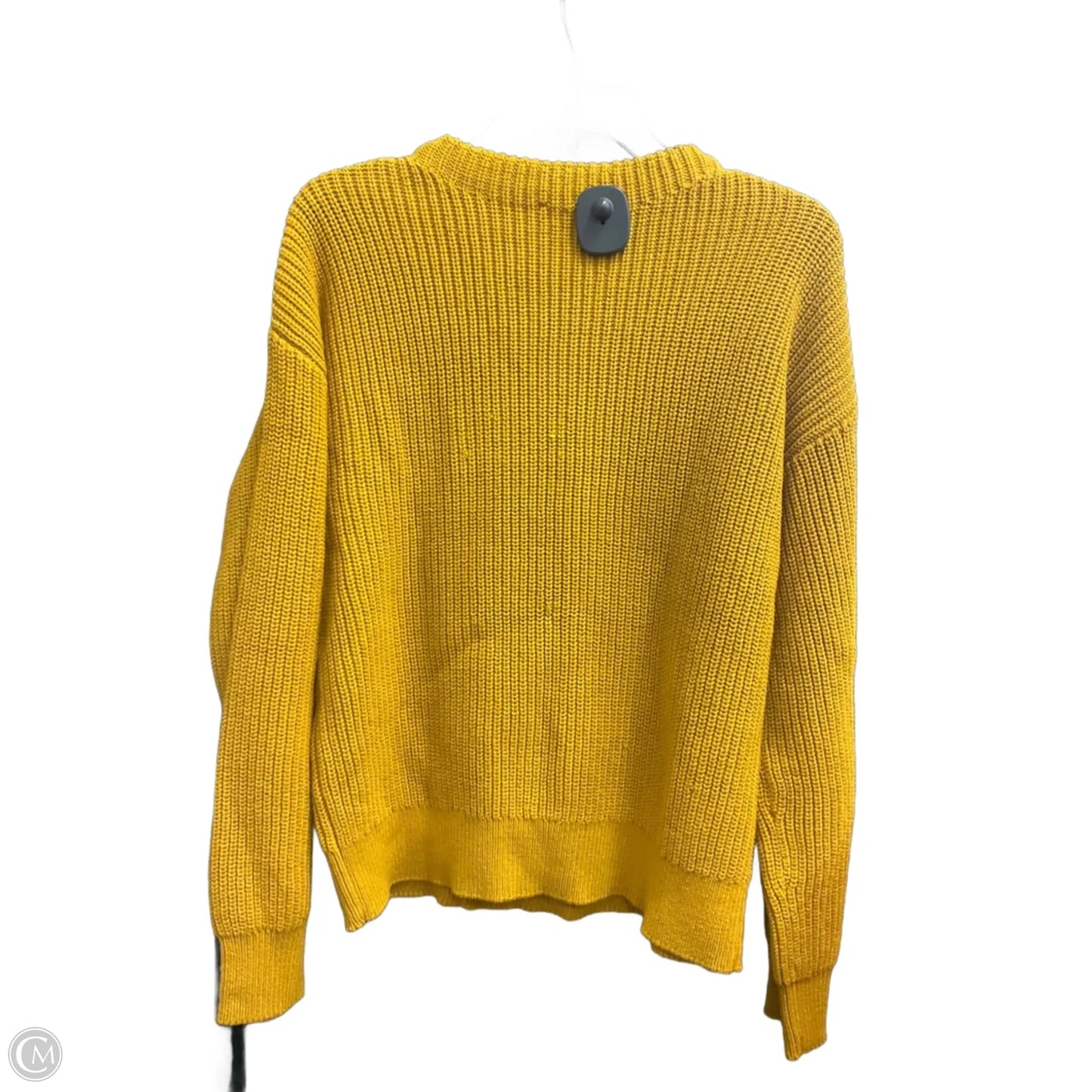 Sweater By Ann Taylor In Yellow, Size: L