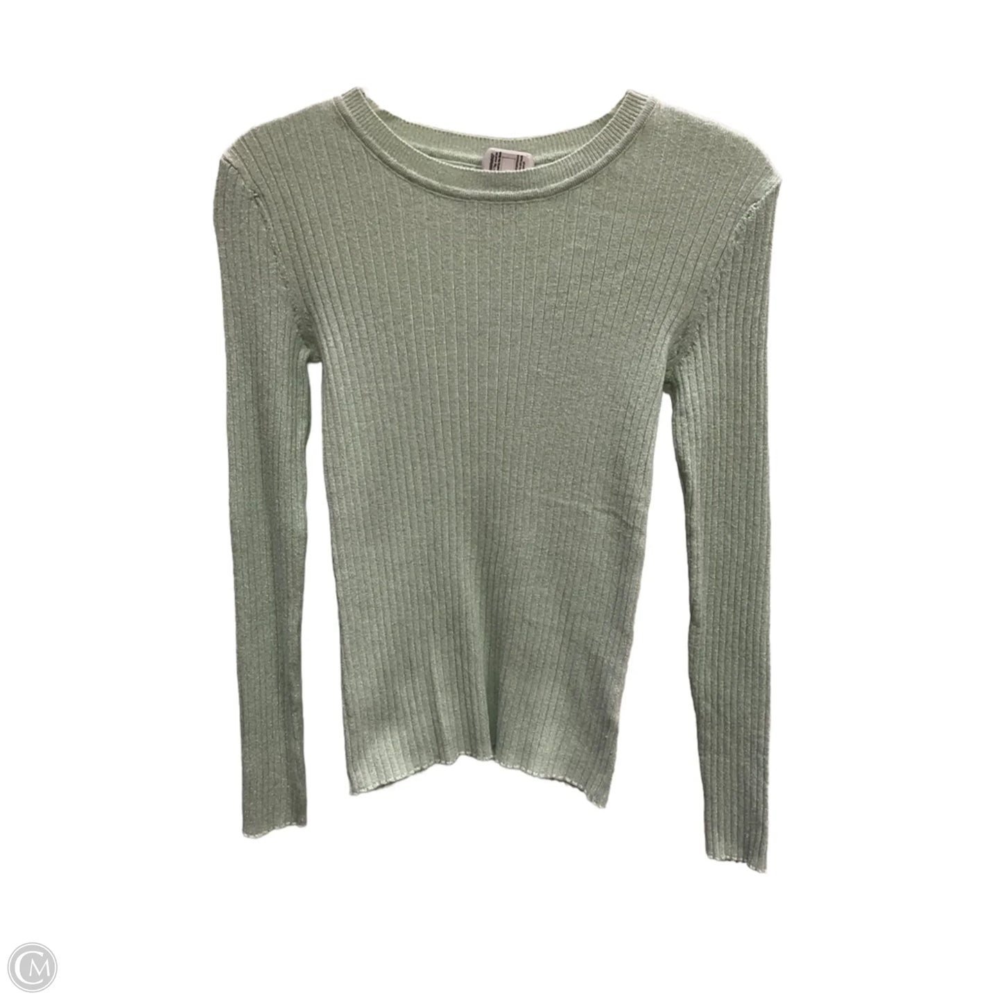 Top Long Sleeve By Nine West In Green, Size: Xs