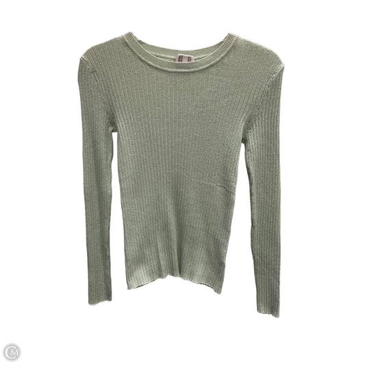 Top Long Sleeve By Nine West In Green, Size: Xs