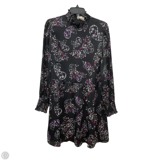 Dress Casual Midi By Loft In Floral Print, Size: 14