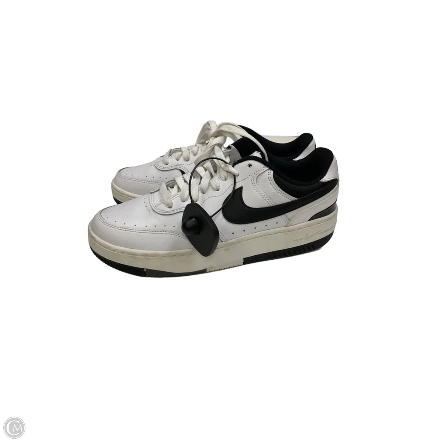 Shoes Athletic By Nike In White, Size: 9