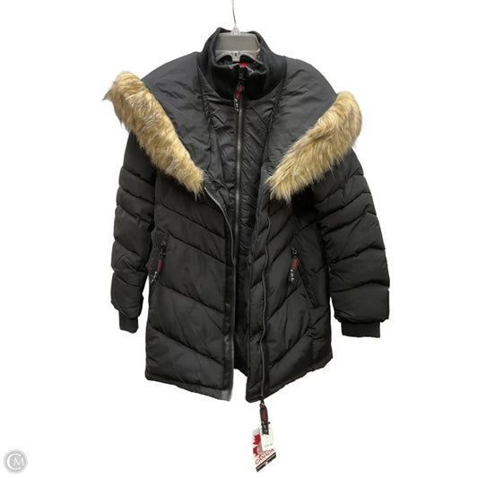 Coat Puffer & Quilted By Cma In Black, Size: L