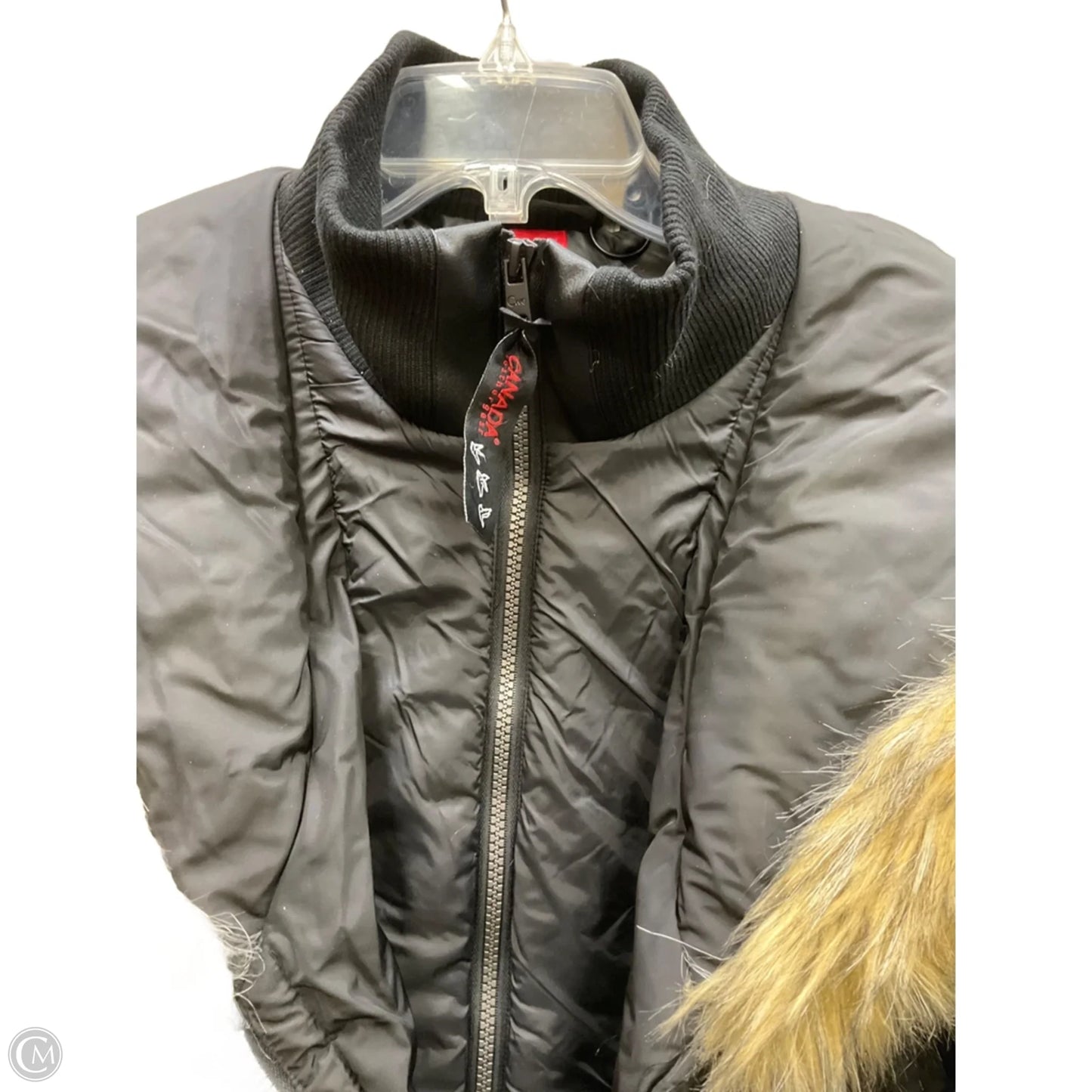 Coat Puffer & Quilted By Cma In Black, Size: L