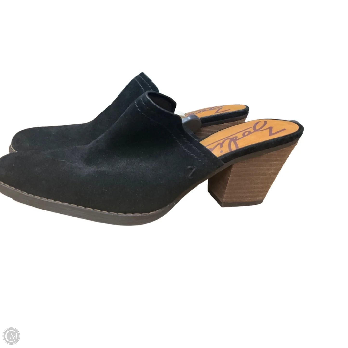Shoes Heels Block By Zodiac In Black, Size: 9.5