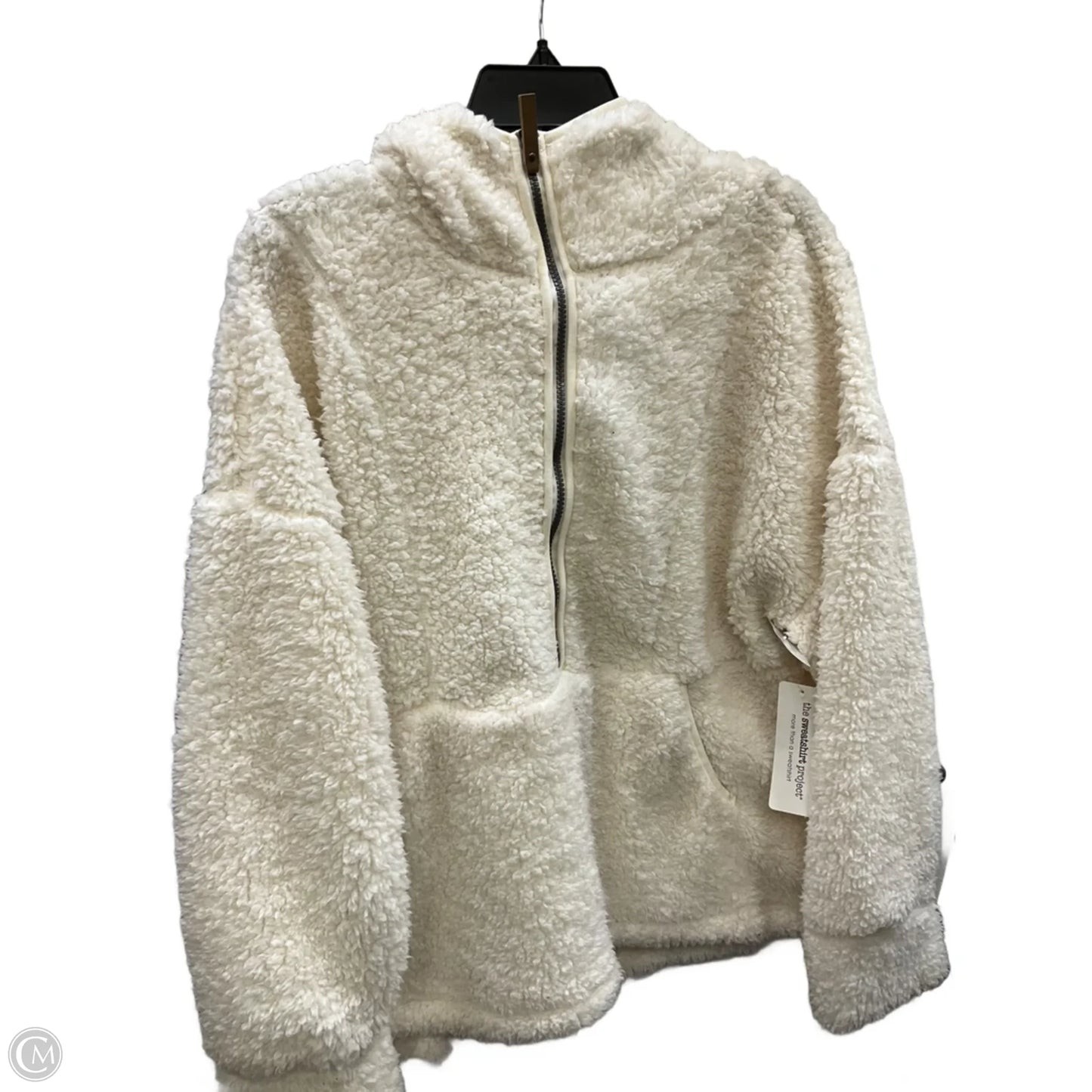 Sweatshirt Hoodie By The Sweatshirt Project In White, Size: 1x