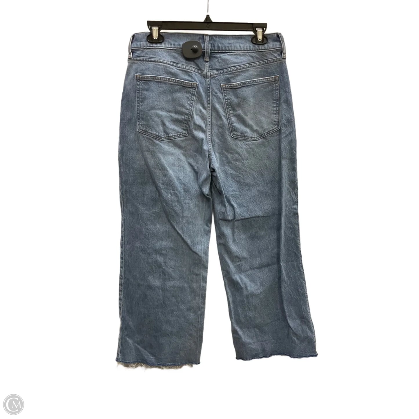 Jeans Wide Leg By J. Crew In Blue Denim, Size: 8