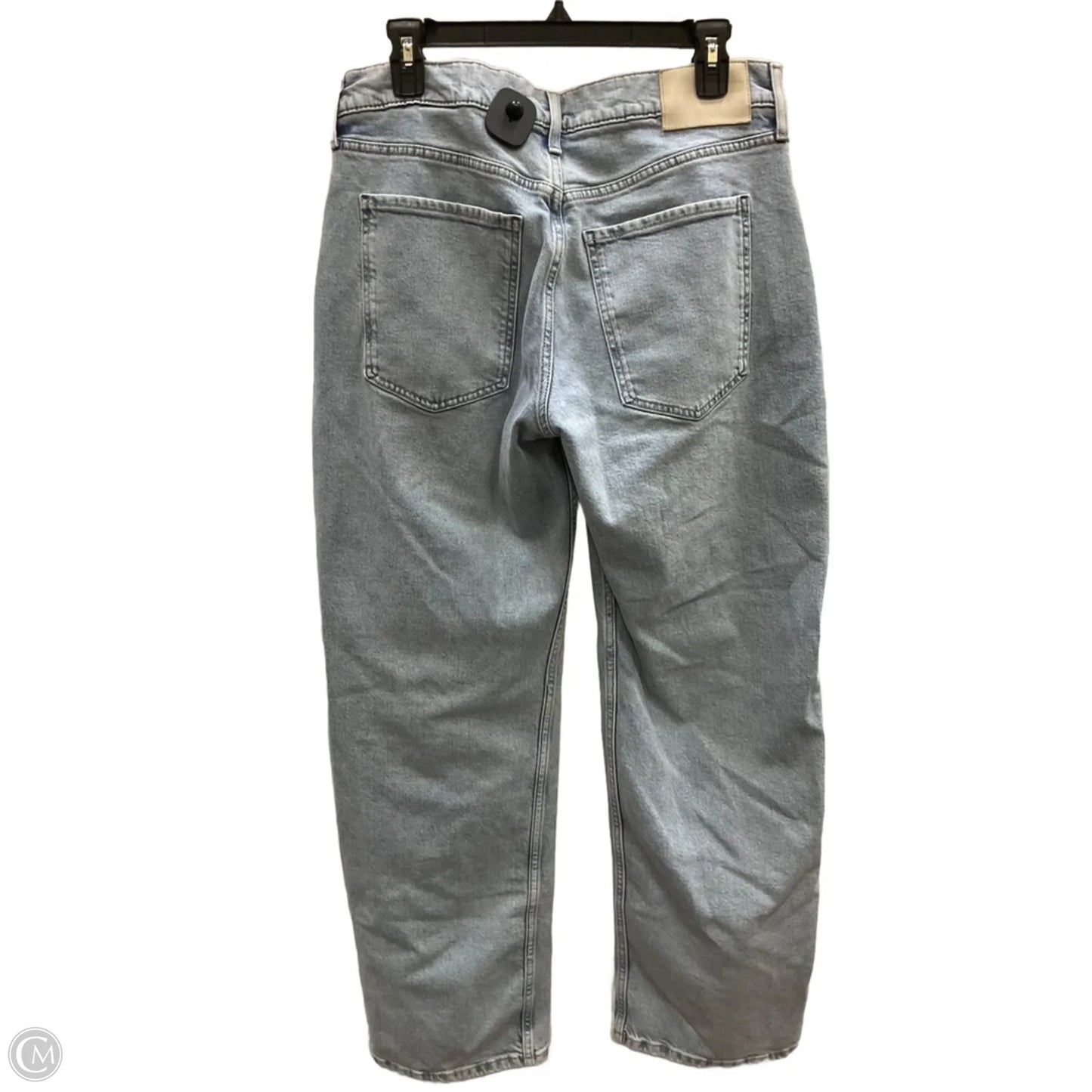 Jeans Wide Leg By Banana Republic In Blue Denim, Size: 8