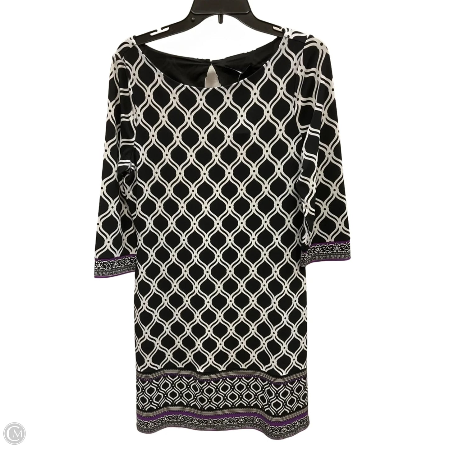 Dress Party Midi By White House Black Market In Black, Size: M