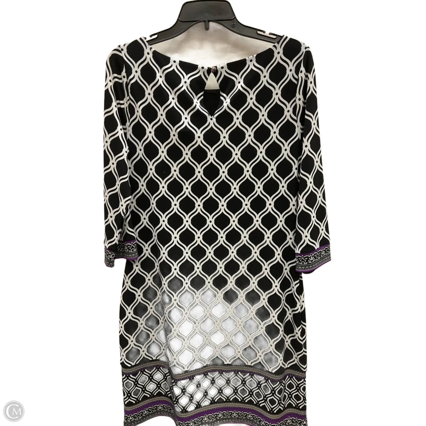 Dress Party Midi By White House Black Market In Black, Size: M