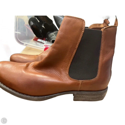 Boots Leather By Miz Mooz In Brown, Size: 11