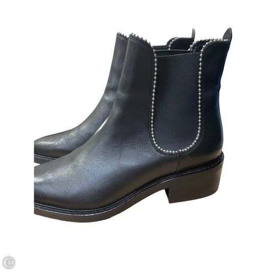 Boots Designer By Coach In Black, Size: 9.5
