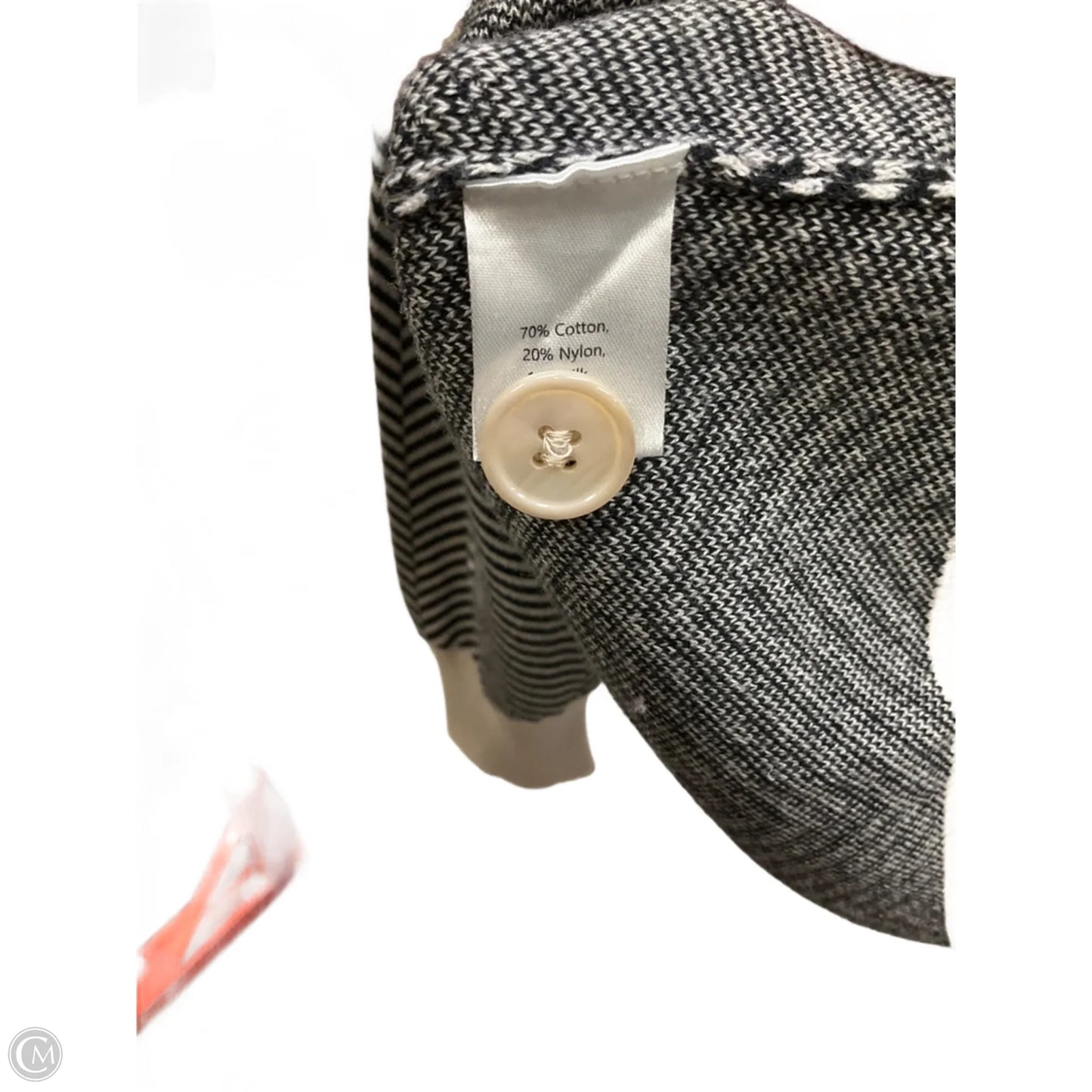 Cardigan By Clothes Mentor In Striped Pattern, Size: M