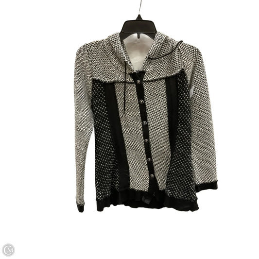 Cardigan By Cme In Black & White, Size: M
