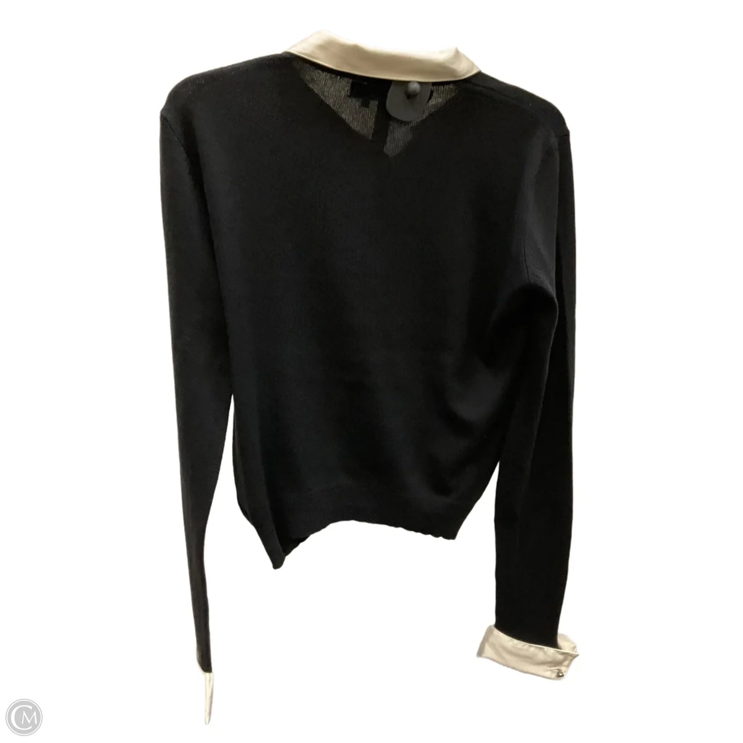 Cardigan By Lauren By Ralph Lauren In Black, Size: Mp