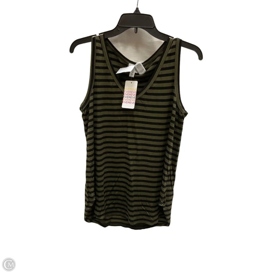 Top Sleeveless By Peyton Jensen In Striped Pattern, Size: S