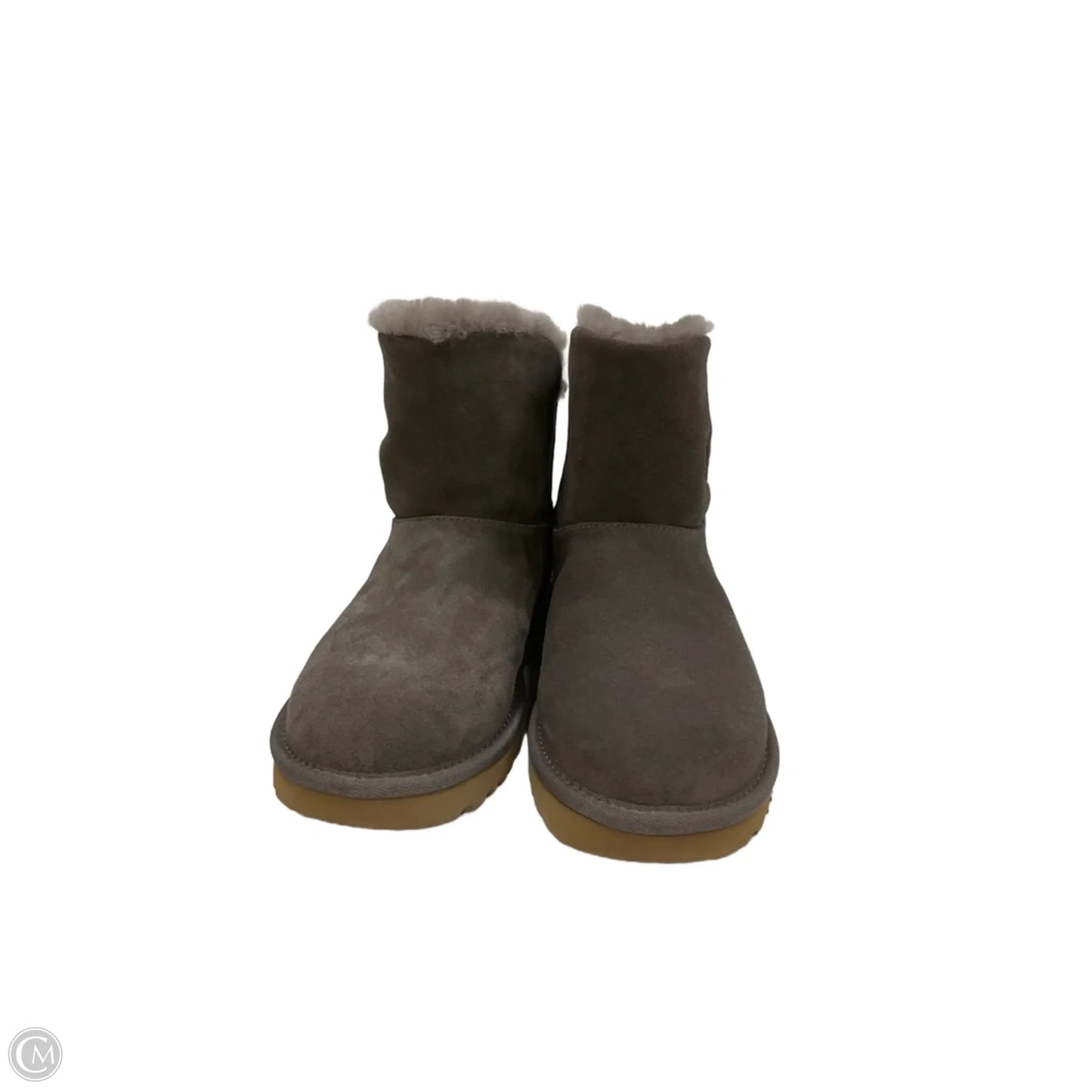 Boots Designer By Ugg In Brown, Size: 8