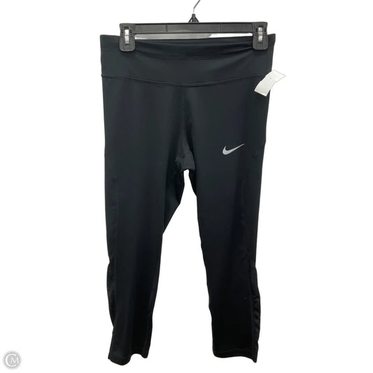 Athletic Leggings Capris By Nike Apparel In Black, Size: M