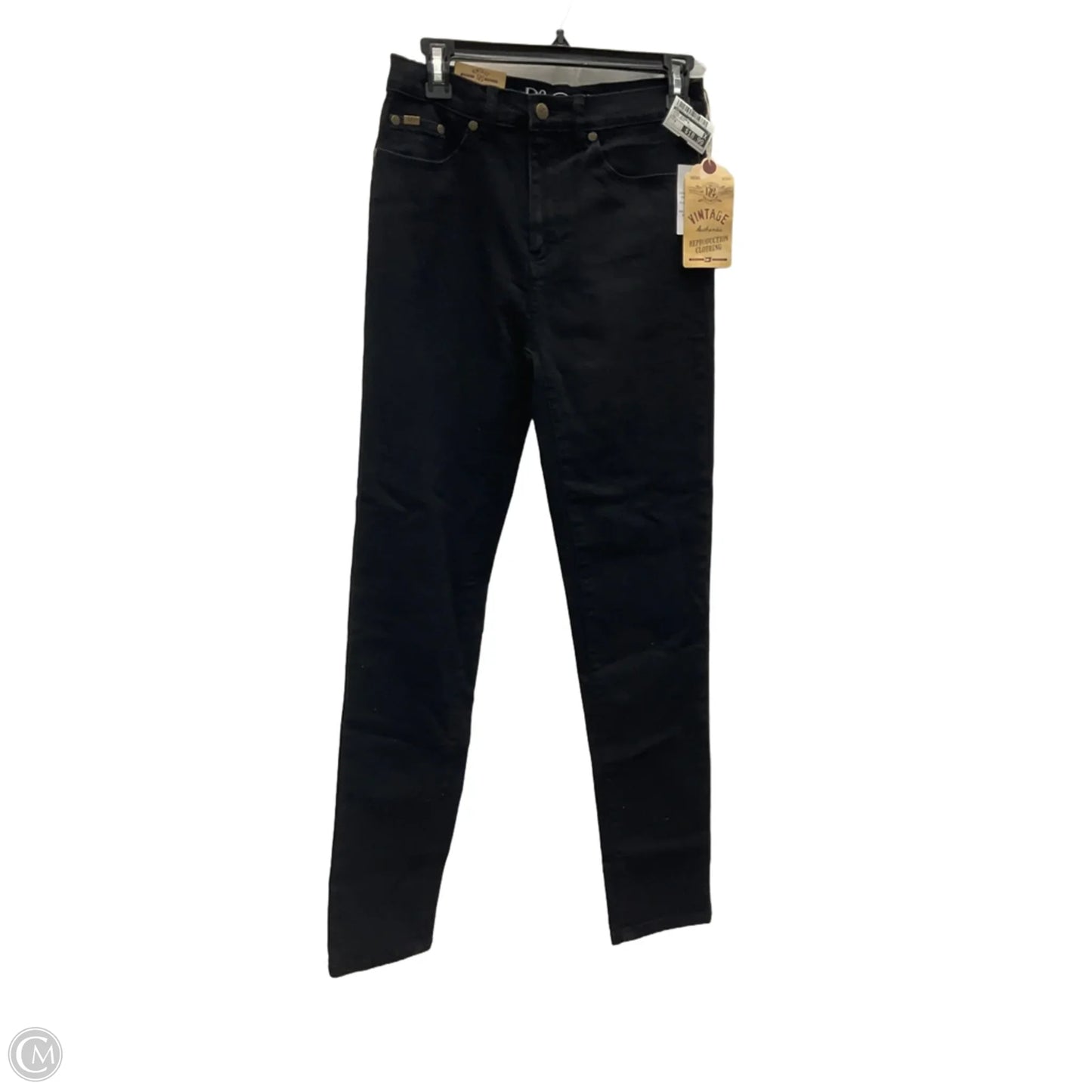 Jeans Skinny By Dg2 In Black Denim, Size: 4