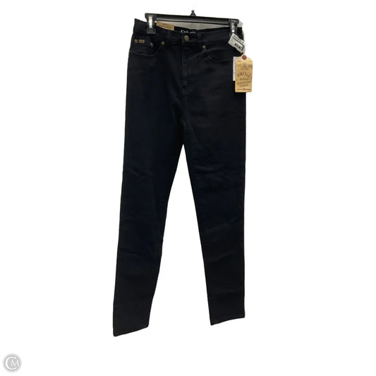 Jeans Skinny By Dg2 In Black Denim, Size: 4