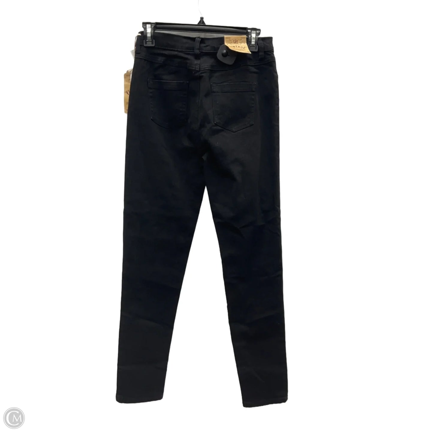 Jeans Skinny By Dg2 In Black Denim, Size: 4