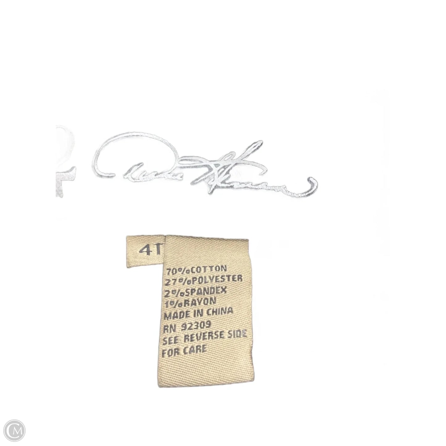 Jeans Skinny By Dg2 In Black Denim, Size: 4