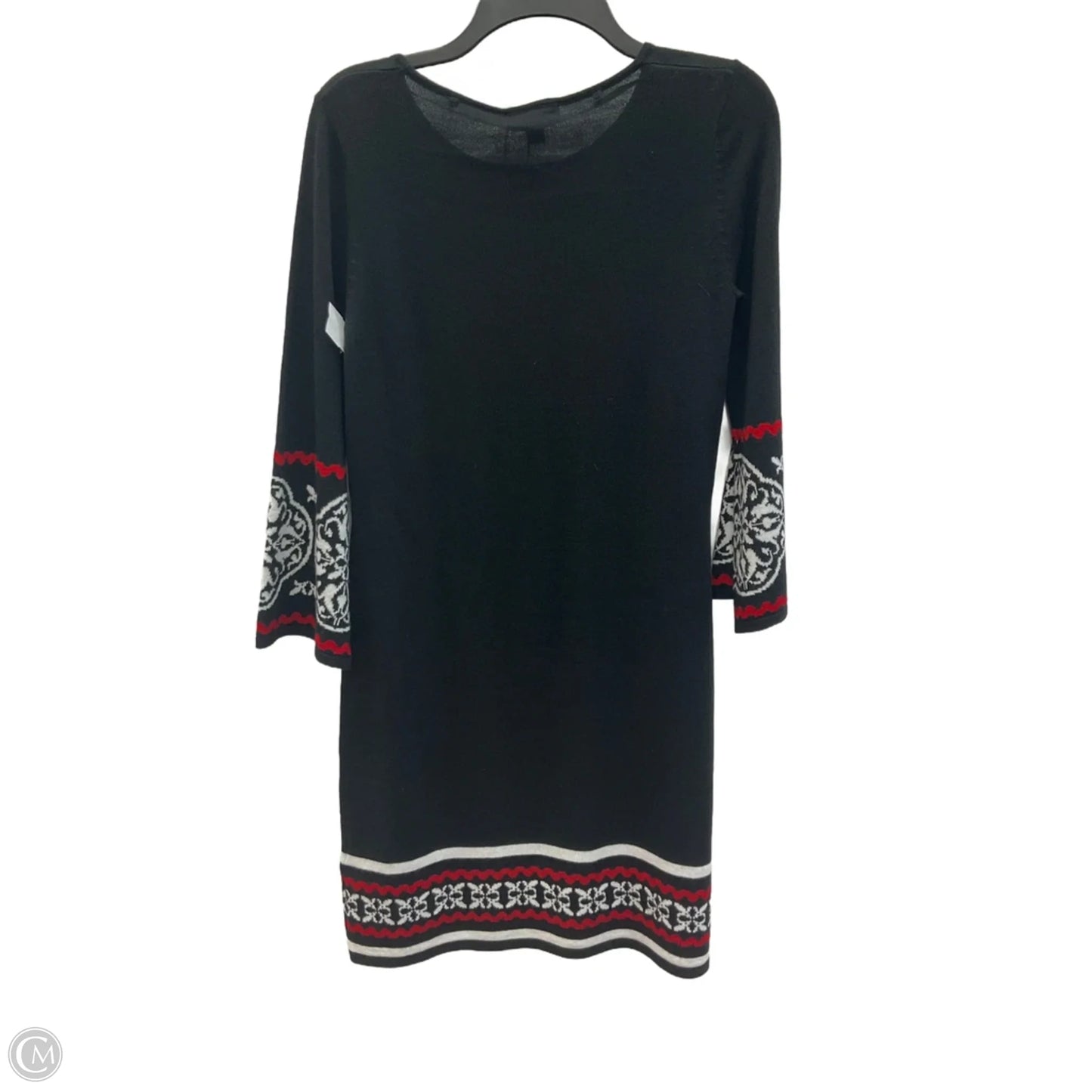 Dress Sweater By Clothes Mentor In Black, Size: S
