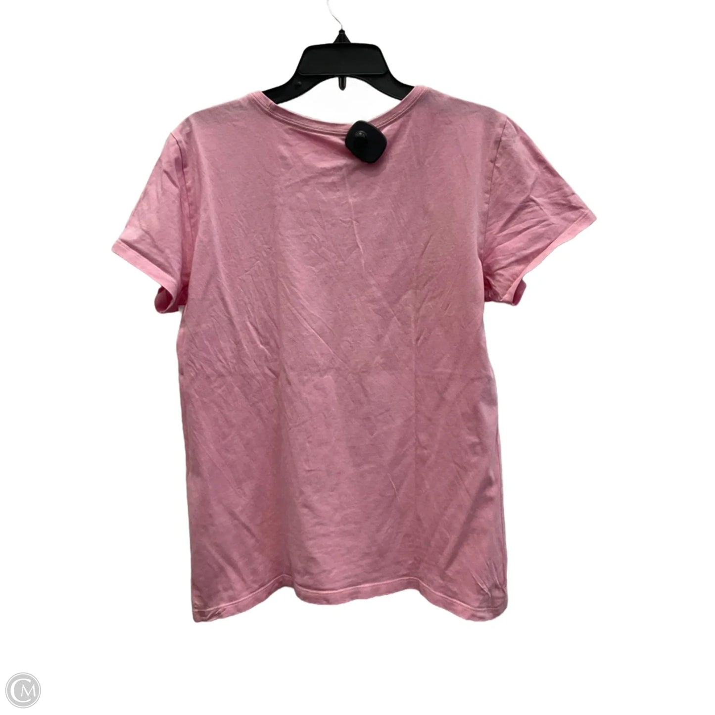 Top Short Sleeve Basic By Life Is Good In Pink, Size: L